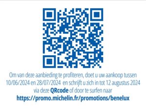 QR-code Michelin actie